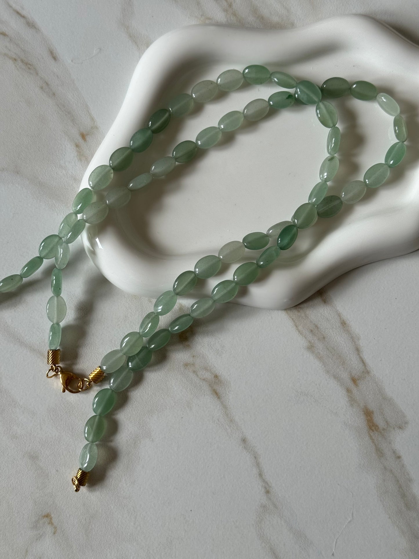 Colier Anthea verde