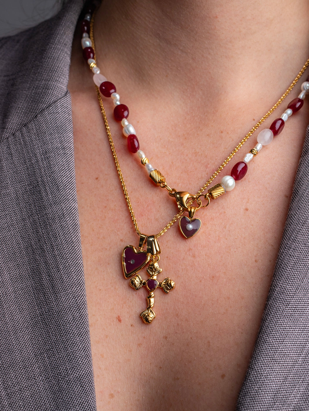 Combo Afrodite Bordeaux