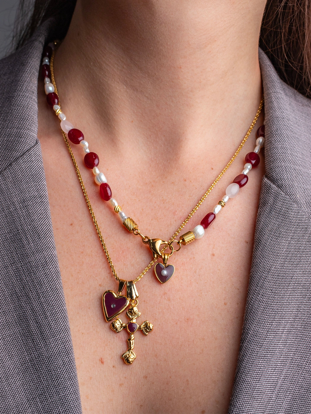 Combo Afrodite Bordeaux