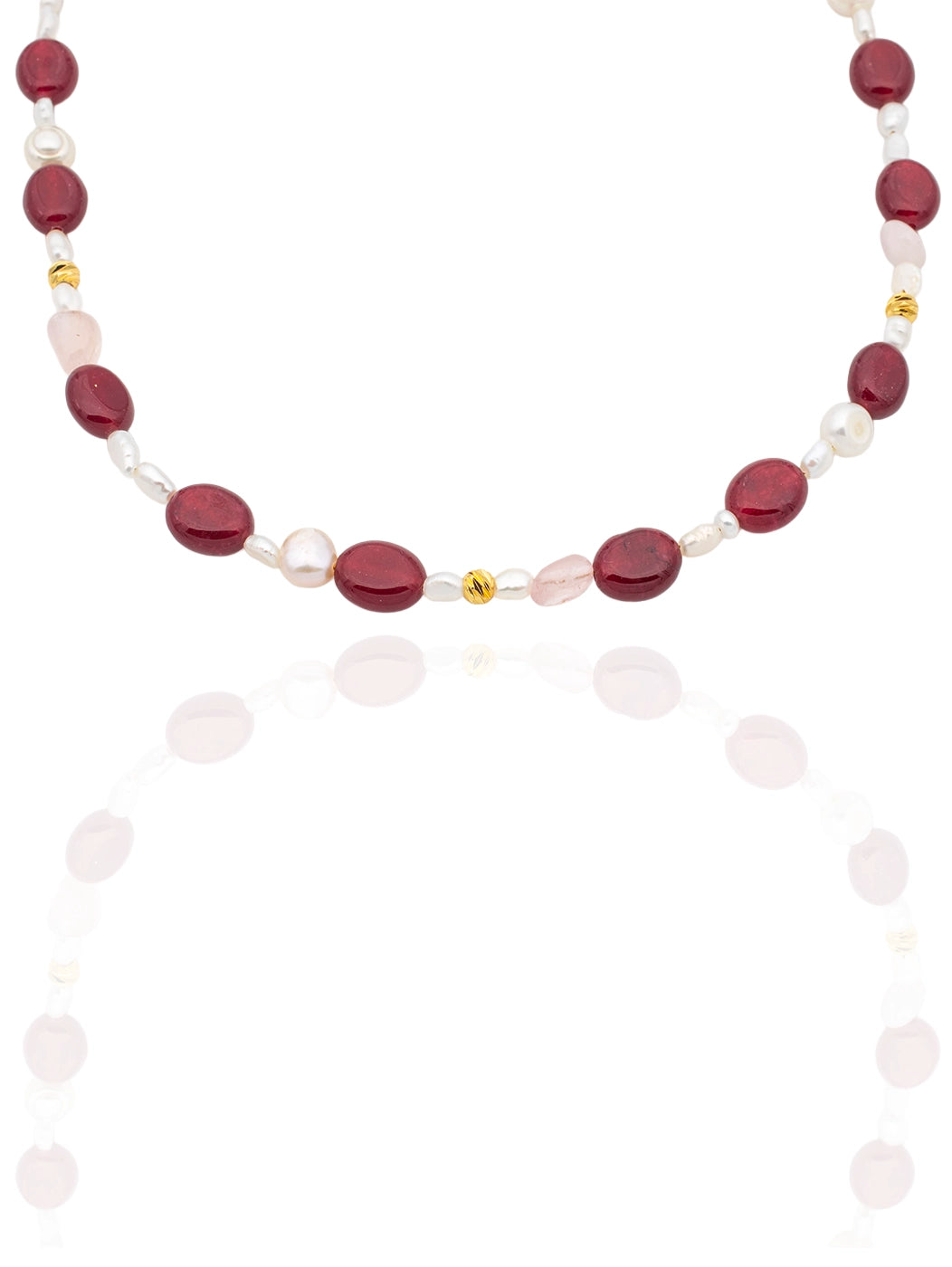 Colier Afrodite Bordeaux