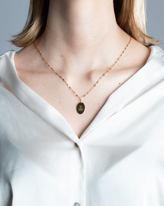 Collana “Incidimi” ovale