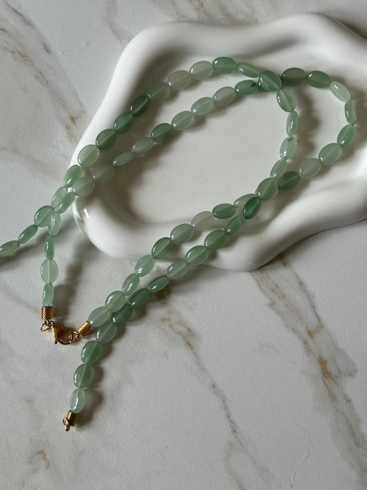 Colier Anthea verde