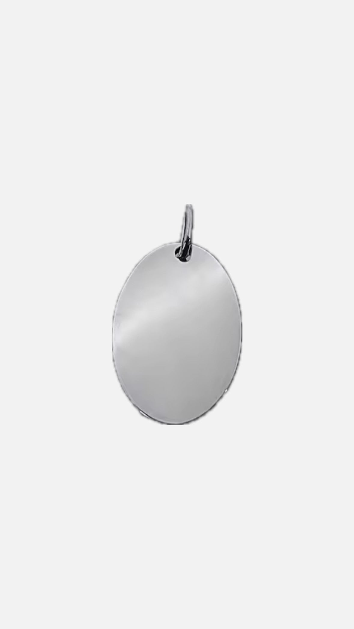 Ciondolo “Incidimi” ovale